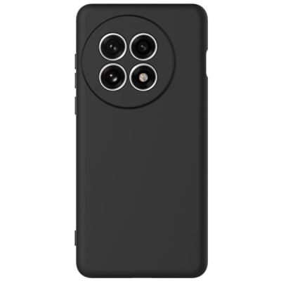 OnePlus 13R "Shell" твердый (TPU) силиконовый чехол - чёрный | Vacins.lv