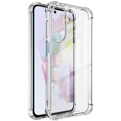 Samsung Galaxy A26 "Imak" pastiprinātas aizsardzības cieta silikona (TPU) dzidrs (caurspīdīgs) vāciņš | Vacins.lv
