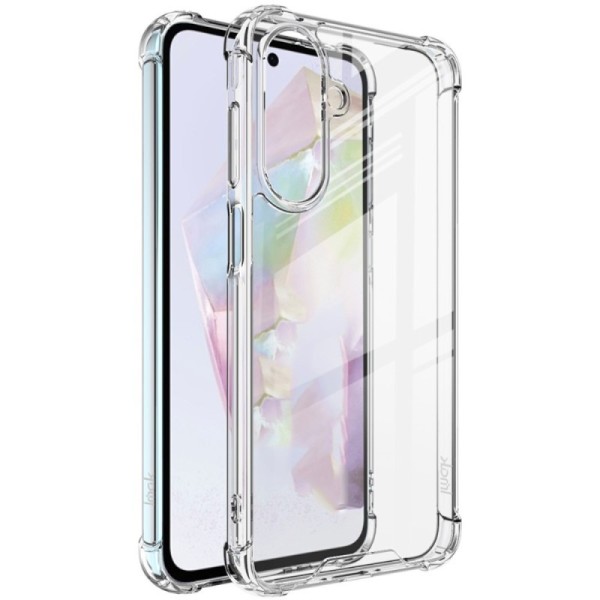 Усиленный твердый силиконовый чехол "Imak" (TPU) - прозрачный (Galaxy A26)