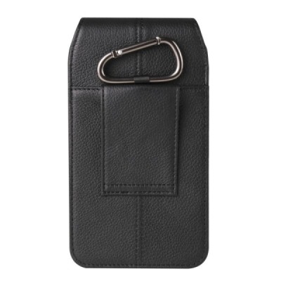 "Longsheng" Carabiner universālais vertikālais jostas ieliktņa - melna (XL izmērs) | Vacins.lv