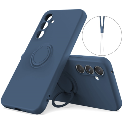Samsung Galaxy A15 "Dechen" твердый (TPU) силиконовый чехол – синий | Vacins.lv