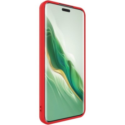 Huawei Honor Magic6 Pro „Imak“ cieta silikona (TPU) sarkans apvalks | vacins.lv