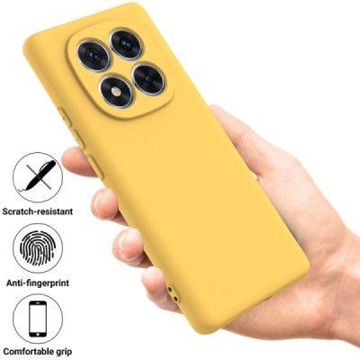 Xiaomi Redmi Note 14 Pro+ 5G "Shell" cieta silikona (TPU) apvalks - dzeltens | vacins.lv