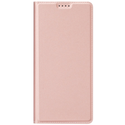 Samsung Galaxy A56 / A36 "Dux Ducis" Skin sērijas rozs ādas atvērams maciņš | Vacins.lv