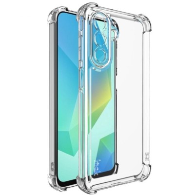Samsung Galaxy A26 "Imak" pastiprinātas aizsardzības cieta silikona (TPU) dzidrs (caurspīdīgs) vāciņš | Vacins.lv