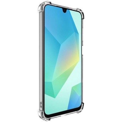 Samsung Galaxy A26 "Imak" усиленный твердый силиконовый TPU прозрачный чехол | Vacins.lv
