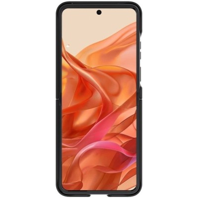 Motorola Razr 50 5G (Razr 2024) "Imak" Carbon Fiber чёрный пластиковый чехол | Vacins.lv