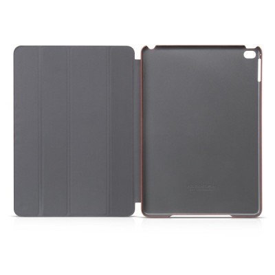 Greznais „HOCO“ Crystal Fashion sērijas ādas atvērams brūns Apple iPad Air 2 futrālis / Vacins.lv