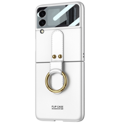 Samsung Galaxy Z Flip4 (F721) "GKK" Ring пластиковый белое чехол | Vacins.lv