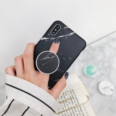 "Airai" Marble держатель для телефона - черный | Vacins.lv