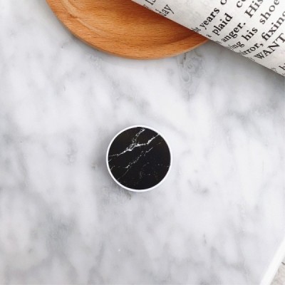 "Airai" Marble держатель для телефона - черный | Vacins.lv
