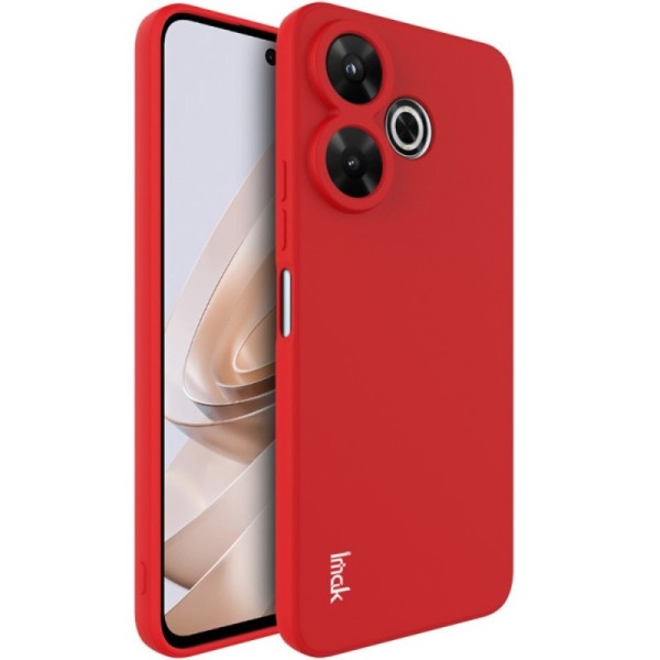 "IMAK" UC-4 Твердый силиконовый (TPU) чехол — красный (Redmi 13 / Poco M6 4G / Redmi Note 13R 5G)