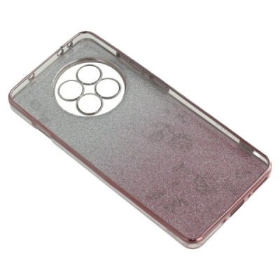 OnePlus 13R (Ace 5) "Kadem" Ring Kickstand твердый силиконовый (TPU) чехол - розовый | Vacins.lv