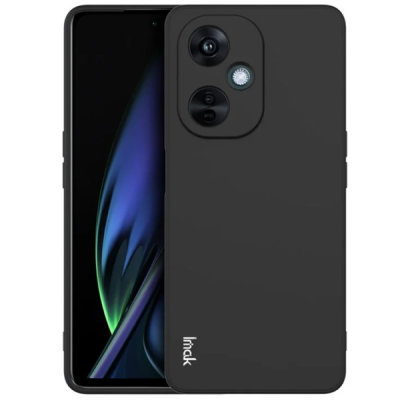 OnePlus Nord CE 3 Lite 5G „Imak“ cieta silikona (TPU) melns apvalks | vacins.lv