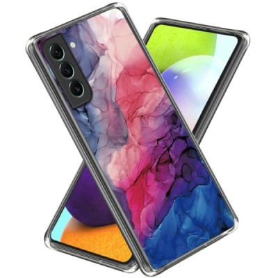 Samsung Galaxy S24 "Yibo" IMD силиконовый чехол (TPU) — фиолетовый | Vacins.lv