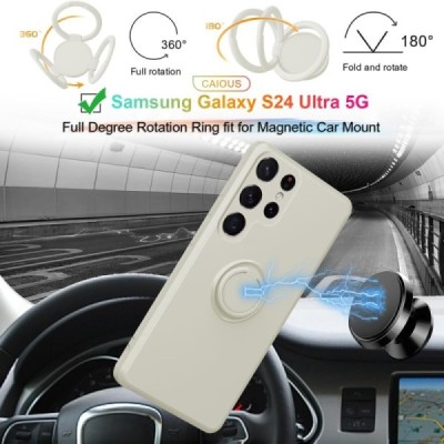 Samsung Galaxy S25 Ultra "Dechen" твердый (TPU) силиконовый чехол – белый | Vacins.lv