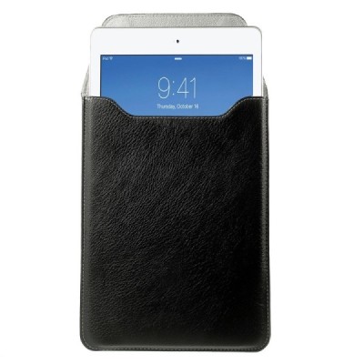 Universāla ādas melna ieliktņa Apple iPad Air 2 planšetdatoram / Vacins.lv