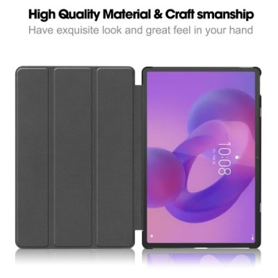Lenovo Idea Tab Pro 12.7" черный кожаный чехол-книжка (складной) | Vacins.lv