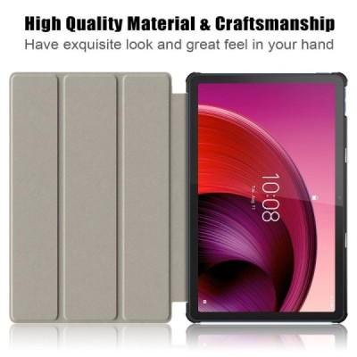 Lenovo Tab M10 5G TB-360ZU „Saige" atvēramais zaļš maciņš | Vacins.lv