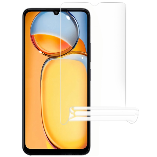 Защитная пленка (TPU) „JUNLI“ (полное покрытие) - прозрачный (Redmi 13C / 13R 5G / Poco C65 4G / Poco M6 5G)
