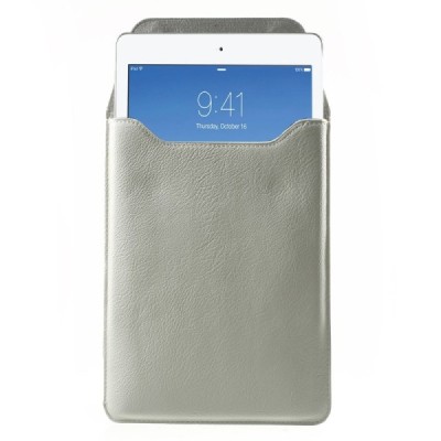 Universāla ādas balta ieliktņa Apple iPad Air 2 planšetdatoram / Vacins.lv