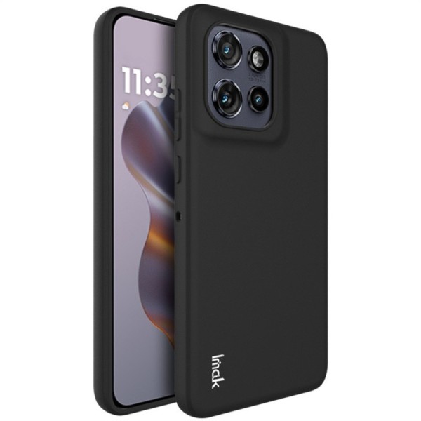 "IMAK" UC-4 Твердый силиконовый чехол (TPU) — чёрный (Motorola Edge 60 Neo / Edge 50 Neo / Moto S50 / ThinkPhone 25)