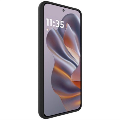 "IMAK" UC-4 Твердый силиконовый чехол (TPU) — чёрный (Motorola Edge 60 Neo / Edge 50 Neo / Moto S50 / ThinkPhone 25)