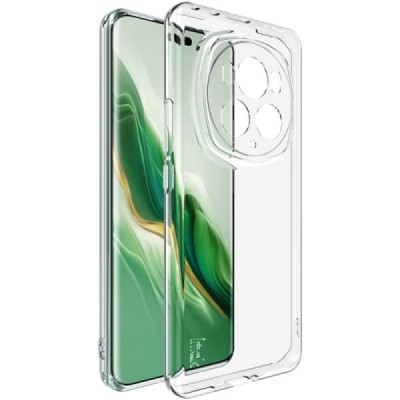 Huawei Honor Magic6 Pro "Imak" pastiprinātas aizsardzības cieta silikona (TPU) dzidrs (caurspīdīgs) vāciņš | Vacins.lv