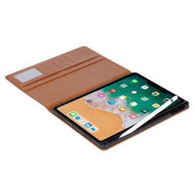 Greznais „Boyu“ sērijas ādas atvērams melns Apple iPad mini (2024) / mini (2021) futrālis | Vacins.lv