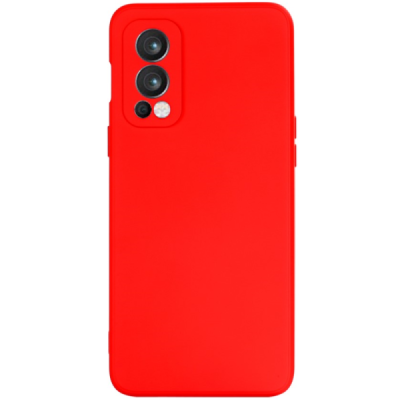 OnePlus Nord 2 "Shell" твердый (TPU) силиконовый чехол - красный | Vacins.lv