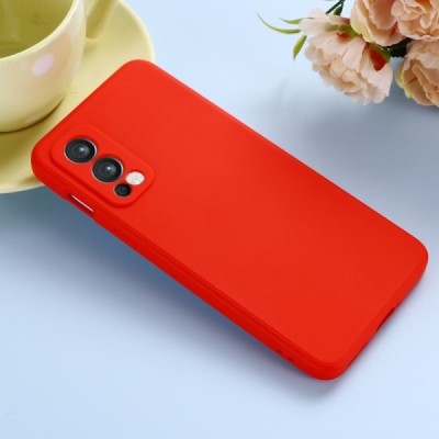 OnePlus Nord 2 "Shell" твердый (TPU) силиконовый чехол - красный | Vacins.lv