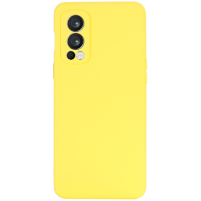 OnePlus Nord 2 "Shell" твердый (TPU) силиконовый чехол - жёлтый | Vacins.lv