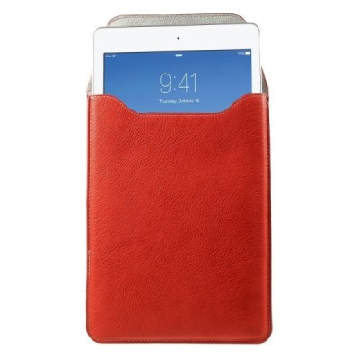 Universāla ādas sarkana ieliktņa Apple iPad Air 2 planšetdatoram / Vacins.lv