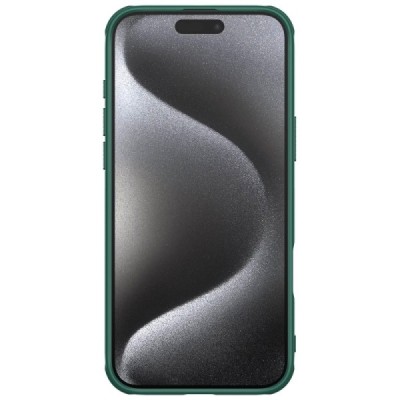 Nillkin Frosted Shield Apple iPhone 16 Pro zaļš plastmasas apvalks futrālis | Vacins.lv