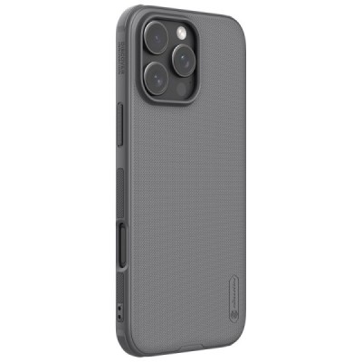 Nillkin Frosted Shield Apple iPhone 16 Pro sudrabs plastmasas apvalks futrālis | Vacins.lv