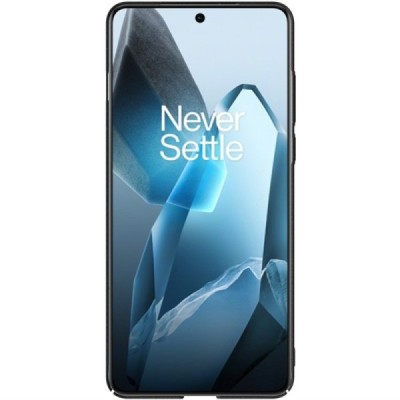 OnePlus 13 "Imak" усиленный твердый силиконовый матовый чехол TPU - чёрный | Vacins.lv