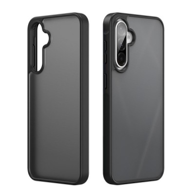 Samsung Galaxy A56 / A36 "DUX DUCIS" Yind твердый силиконовый матовый (ТПУ) чехол - чёрный | Vacins.lv