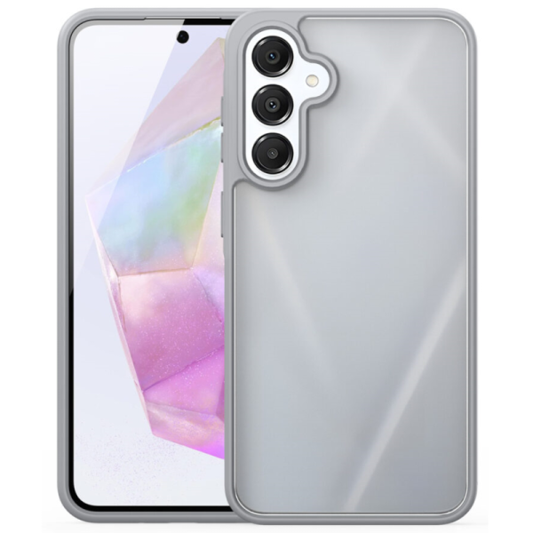 "DUX DUCIS" Yind твердый силиконовый матовый (ТПУ) чехол - серый (Galaxy A56 / A36)