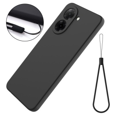 Xiaomi Poco C71 4G "Shell" cieta silikona (TPU) apvalks - melns | vacins.lv