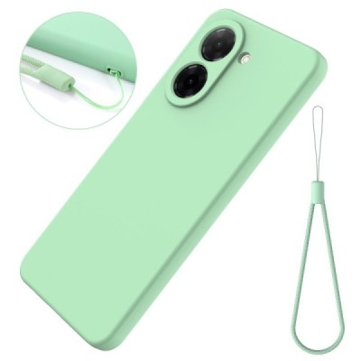 Xiaomi Poco C71 4G "Shell" cieta silikona (TPU) apvalks - zaļš | vacins.lv