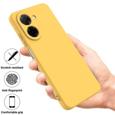 Xiaomi Poco C71 4G "Shell" cieta silikona (TPU) apvalks - dzeltens | vacins.lv