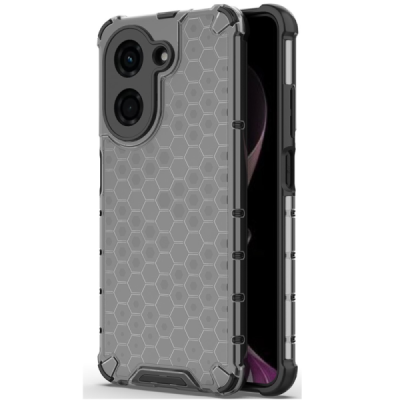 Усиленный защитный чехол "Mofan" Xiaomi Poco C71 Honeycomb - прозрачный | Vacins.lv