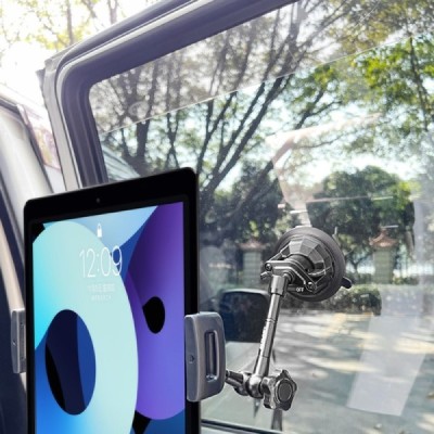"LanParte" P1 automašīnas planšetdatora turētājs - melns | Vacins.lv