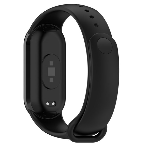 "Kumikoo" Браслет для смарт-часов из твердого силикона (TPU) - черный (Xiaomi Smart Band 9 NFC / 9 / 8 NFC / 8)
