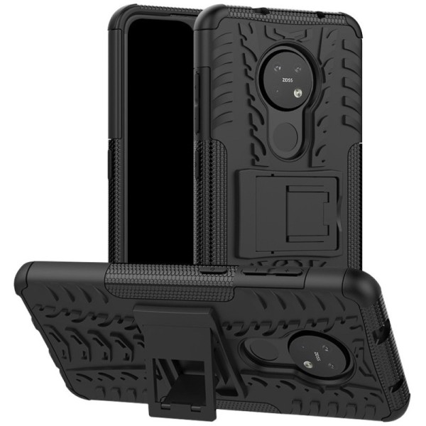 "Mozhi" Kickstand pastiprinātas aizsardzības apvalks - melns (Xiaomi 14 Ultra)