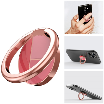 "AHASTYLE" ST12 Aluminum Kickstand telefona turētājs - rozs | Vacins.lv