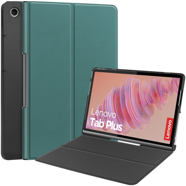 „Saige" Atvēramais maciņš - zaļš (Tab Plus 11.5)