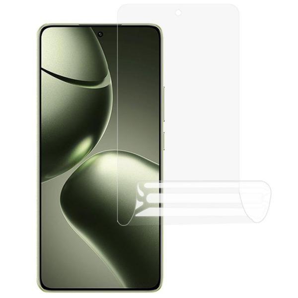 "JUNLI" (TPU) ekrāna aizsargplēve (pilnīgi aizsedzama) - dzidra (Xiaomi 14T / 14T Pro)