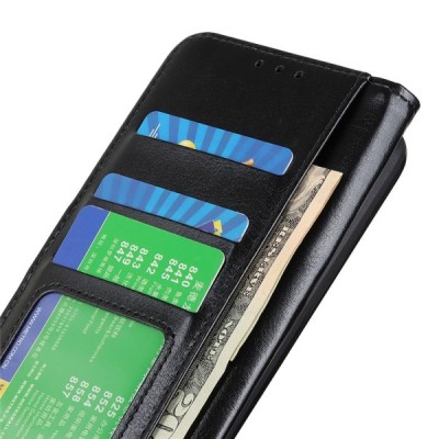 Motorola Moto E14 4G / G04 4G / G04s 4G / G24 4G Binfen открываемый черный кожаный чехол - книжка | Vacins.lv