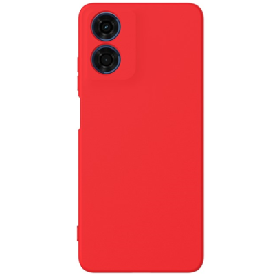 Motorola Moto E14 4G, G04 4G, G04s 4G, G24 4G "Shell" твердый (TPU) силиконовый чехол - красный | Vacins.lv